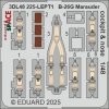 Eduard 3DL48225 B-26G Marauder cockpit & nose SPACE ICM 1/48